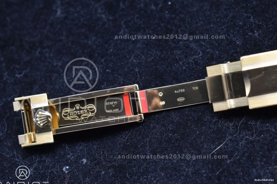 SH WaterResistant YG on Best Strap 126518 Oysterflex 1:1 Daytona 2023 Edition Clean Dial 498 0405